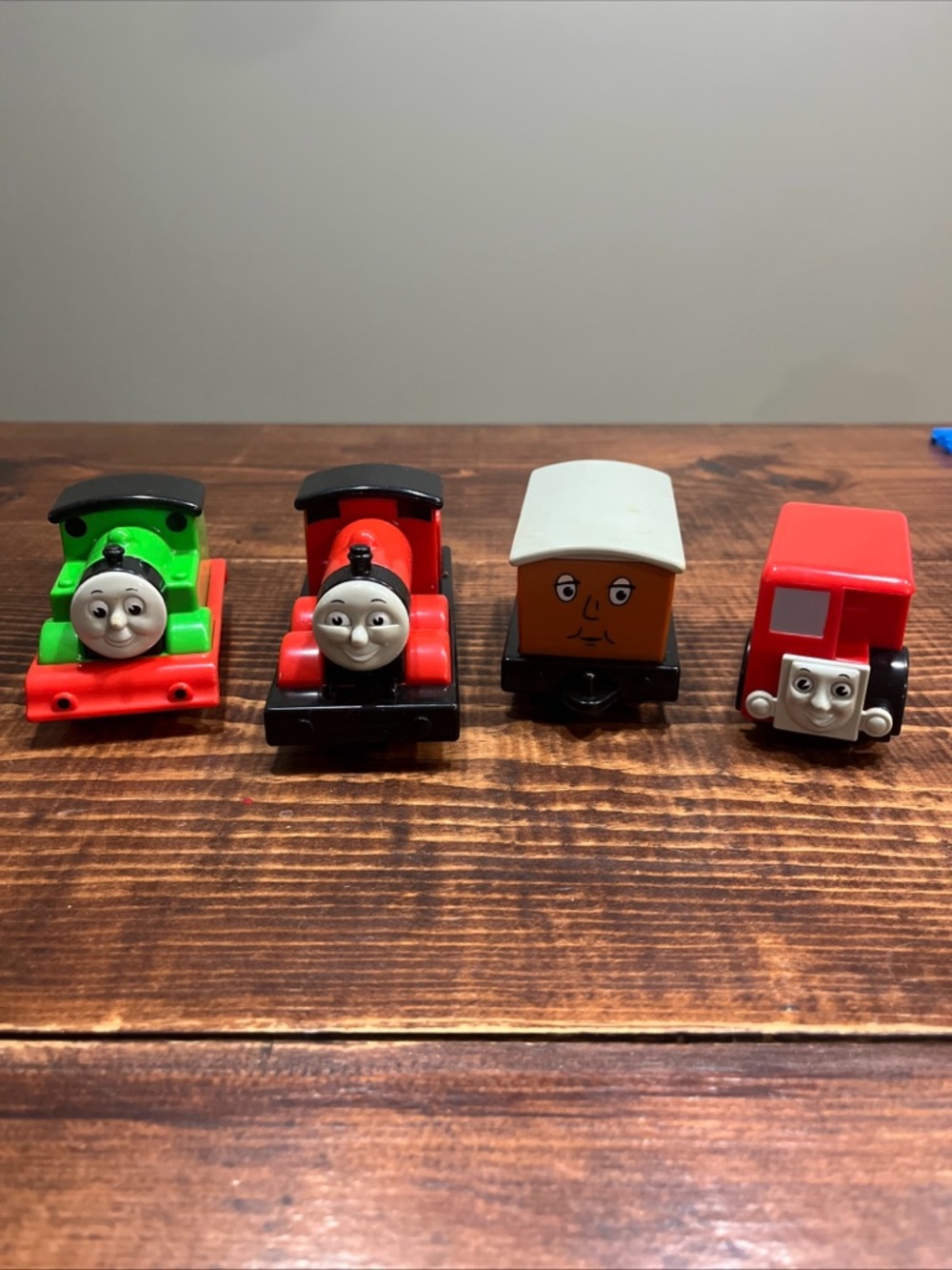 Vintage TOMY “My First Thomas & Friends Push Along Toy Vehicles Set Of 4 1995